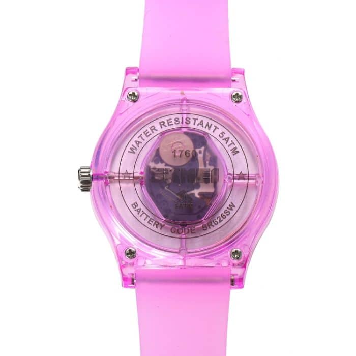 SKMEI 1760 Edelstahl-Schnalle, Silikonarmband, wasserdichte Quarzuhr – Bild 3