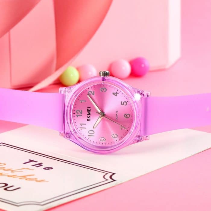 SKMEI 1760 Edelstahl-Schnalle, Silikonarmband, wasserdichte Quarzuhr – Bild 7