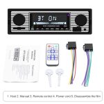 SX-5513 CAR LCD Bluetooth 12V MP3-Player, unterstützen Sie FM / TF / U-Festplatte – Bild 5