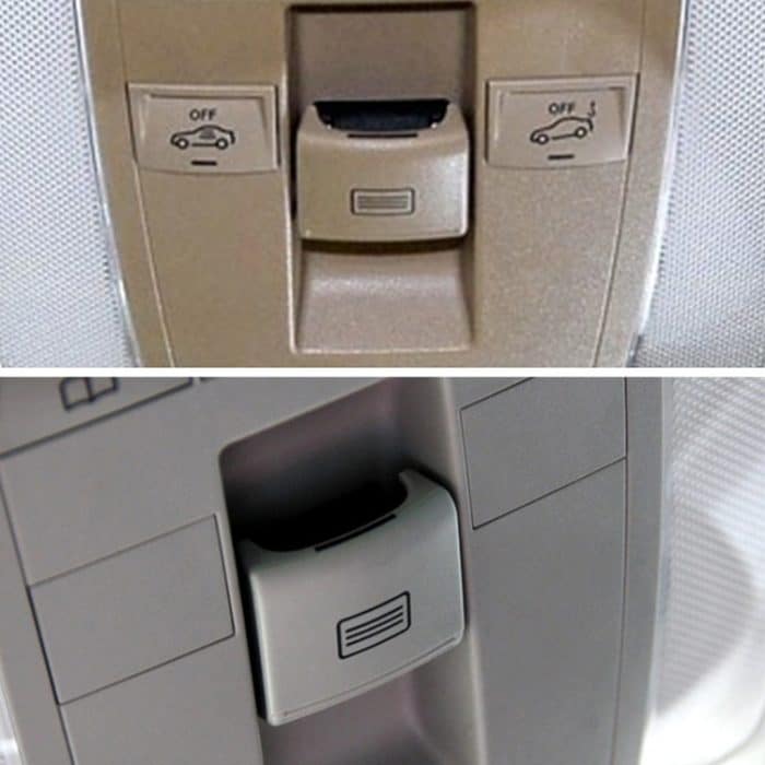 Auto-Schiebedach-Fensterschalterknopf für Mercedes-Benz W204 / W212, Linksfahrt – Bild 6