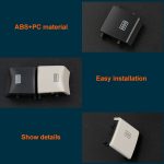 Auto-Dome-Licht-Taste, Schiebedach-Fenster-Schalter-Taste für Mercedes-Benz W166/W292 2012-, Linksfahrt, Convex – Bild 3