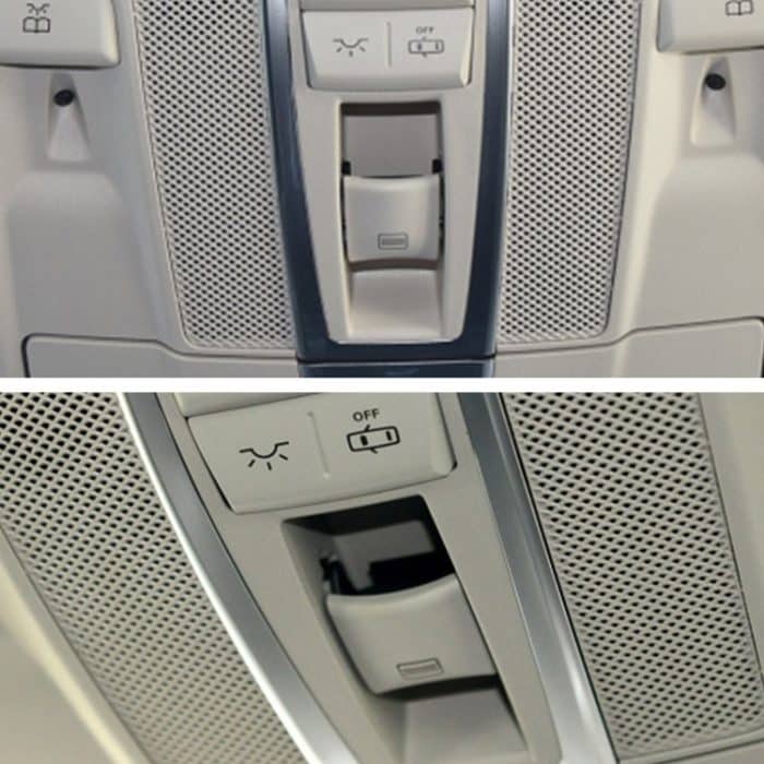Auto-Dome-Licht-Taste, Schiebedach-Fenster-Schalter-Taste für Mercedes-Benz W166/W292 2012-, Linksfahrt, Convex – Bild 4