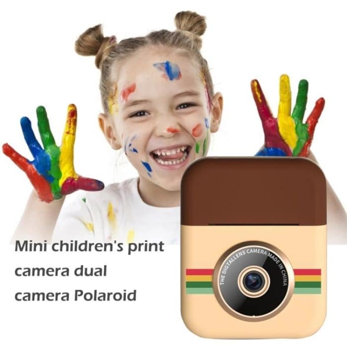 2,4-Zoll-IPS-HD-Bildschirm Kinder-Digitalkamera mit Polaroiddruck, No Memory Card, 16G, 32G – Bild 2