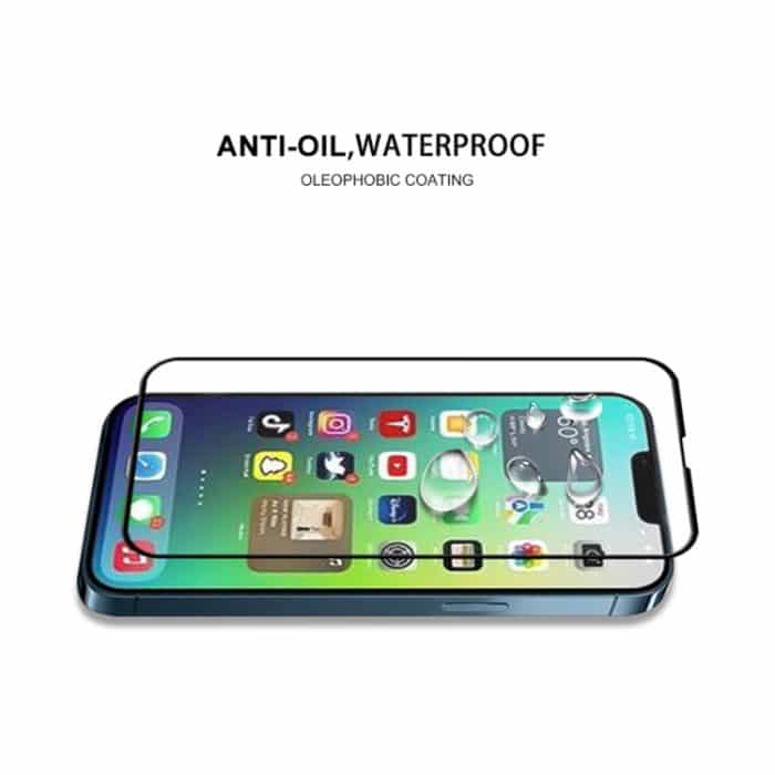 mocolo 9H 3D gebogene gehärtete Glasfolie, For iPhone 14 – Bild 3