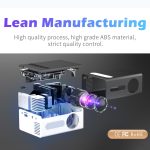 T300 25ANSI LED tragbarer Heim-Multimedia-Spielprojektor, EU Plug, UK Plug, AU Plug – Bild 5
