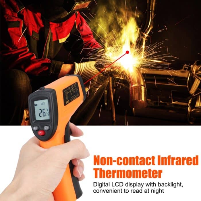 Benetech GM530 Handheld -Infrarot -Thermometer, Batterie nicht enthalten – Bild 7
