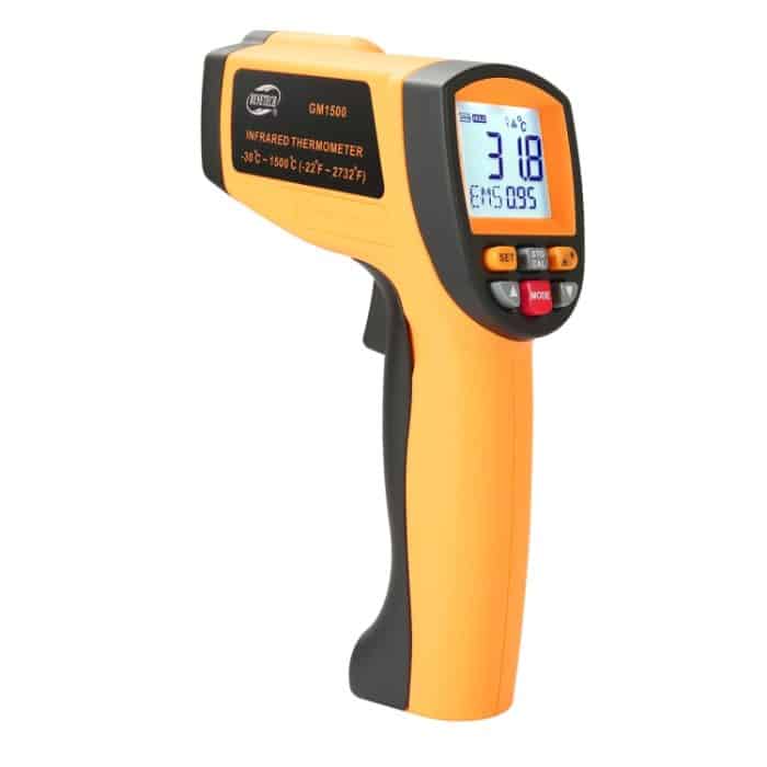Benetech GM1500 LCD -Display -Infrarot -Thermometer, Batterie nicht enthalten – Bild 1