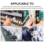 Benetech GT5306A Isolationswiderstandstester, Batterie nicht enthalten – Bild 9