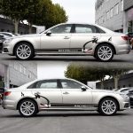 2 Teile/satz D-49 Böse Kaninchen Muster Auto Modifizierte Dekorative Aufkleber, Evil Rabbit Pattern – Bild 5