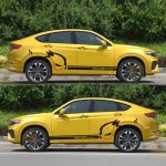 2 Teile/satz D-49 Böse Kaninchen Muster Auto Modifizierte Dekorative Aufkleber, Evil Rabbit Pattern – Bild 6