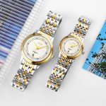 SKMEI 9272 Edelstahl-Schnallenarmband, wasserdichte Quarzuhr, Man, Women – Bild 5