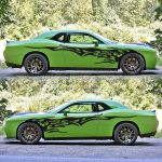 2 Teile/satz D-144 Feuer Element Muster Auto Modifizierte Dekorative Aufkleber, D-144 – Bild 5