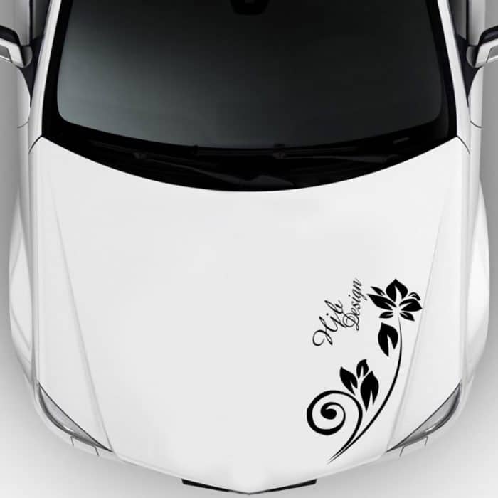 2 Teile/satz D-251 Schmetterling Liebe Blumen Muster Auto Modifizierte Dekorative Aufkleber, D-251 – Bild 6