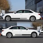 2 Teile/satz D-282 Taille Muster Auto Modifizierte Dekorative Aufkleber, D-282 – Bild 4