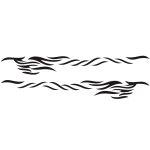 2 Teile/satz D-369 Totem Muster Auto Dekorative Aufkleber, D-369