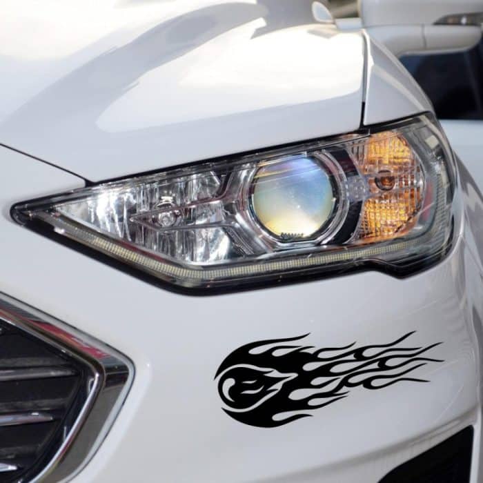 D-451 Auto modifizierte Seitentür vorne hinten Stoßstangen Rückspiegel dekorativer Aufkleber, D-451 – Bild 5