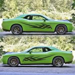 2 Teile/satz D-468 Kariertes Totem Muster Auto Modifizierte Dekorative Aufkleber, D-468 – Bild 6