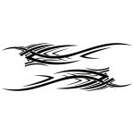 2 Teile/satz D-503 Totem Muster Auto Modifizierte Dekorative Aufkleber, D-503