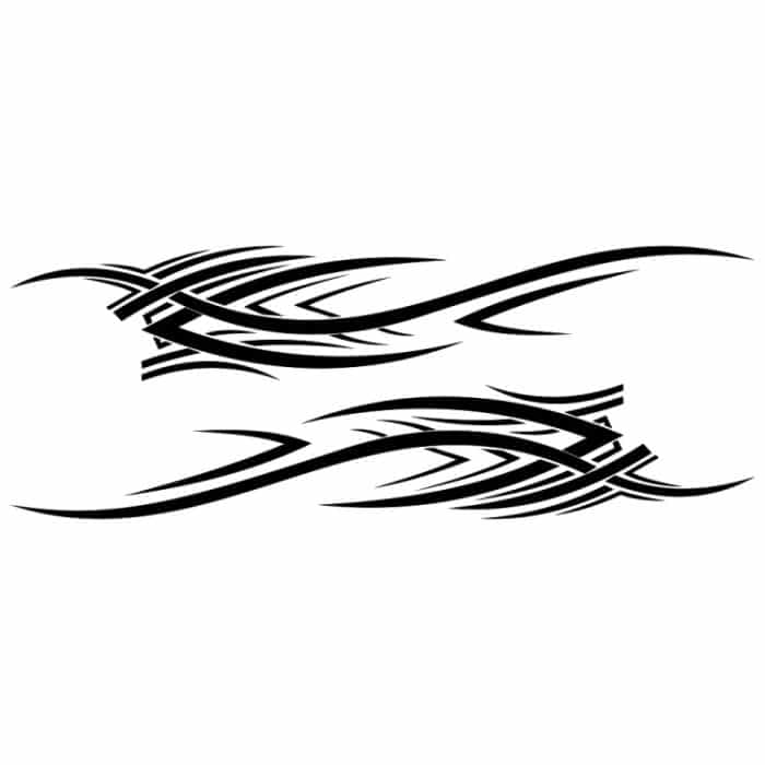 EDA003240501A.jpg 2 Teile/satz D-503 Totem Muster Auto Modifizierte Dekorative Aufkleber, D-503 – Bild 1