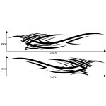 2 Teile/satz D-503 Totem Muster Auto Modifizierte Dekorative Aufkleber, D-503 – Bild 3