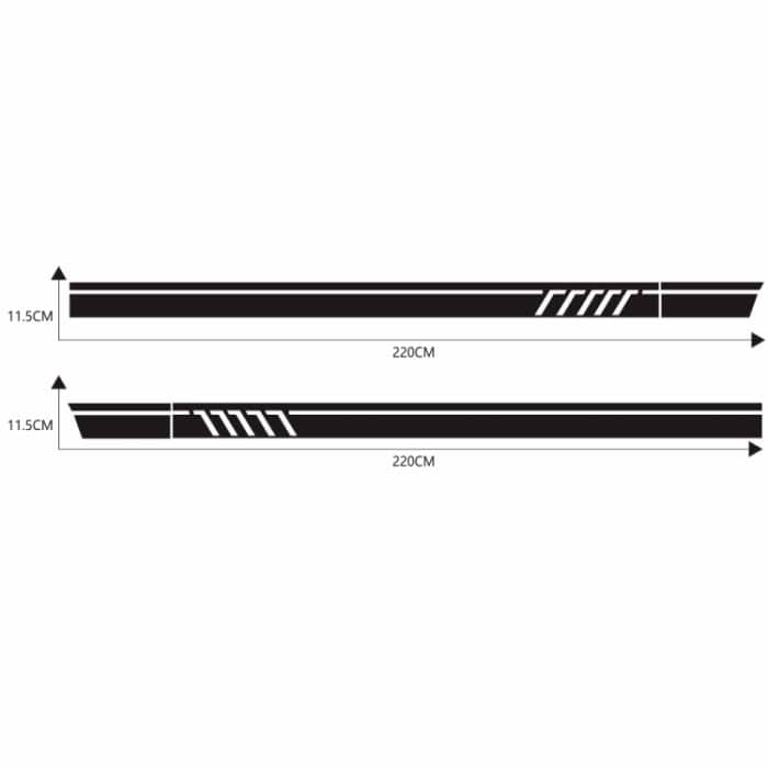 D-655 Universeller modifizierter dekorativer Autoaufkleber, D-655 – Bild 3