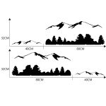 2 Teile/satz D-684 Berg Totem Muster Auto Modifizierte Dekorative Aufkleber, D-684 – Bild 3