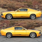 D-730 Streifenmuster Auto modifizierter dekorativer Aufkleber, D-730 – Bild 5