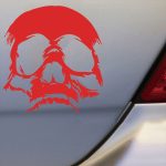 D-774 Modifizierter dekorativer Autoaufkleber mit bösem Totenkopfmuster, D-774 – Bild 6