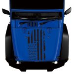 D-778 Modifizierter dekorativer Autoaufkleber mit amerikanischem Flaggenmuster, D-778 – Bild 4