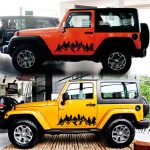 2 Teile/satz D-924 Berg Wald Muster Auto Modifizierte Dekorative Aufkleber, D-924 – Bild 4