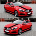 Modifizierter dekorativer Autoaufkleber mit Linienmuster D-930, D-930 – Bild 4