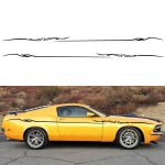 2 Teile/satz D-933 Blitz Muster Auto Modifizierte Dekorative Aufkleber, D-933