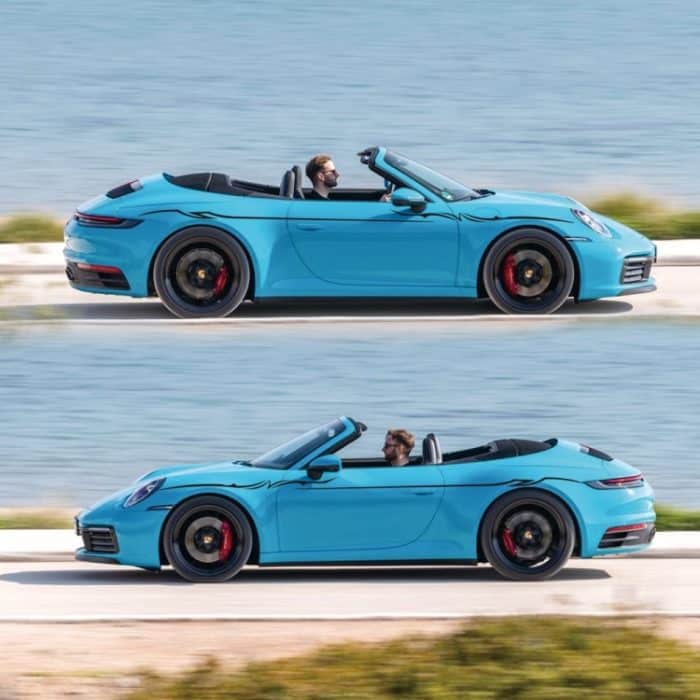 2 Teile/satz D-933 Blitz Muster Auto Modifizierte Dekorative Aufkleber, D-933 – Bild 5