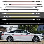 2 Teile/satz D-934 Taille Muster Auto Modifizierte Dekorative Aufkleber – Bild 2