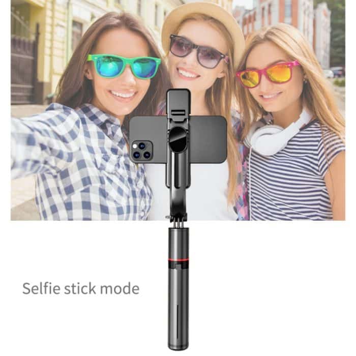 L12D Bluetooth-Fernbedienung Abnehmbarer Fülllicht-Stativ Selfie-Stick-Telefonhalter – Bild 7