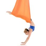Anti-Schwerkraft-Yoga-Hängematte für den Innenbereich, knotenfreie Aerial-Yoga-Hängematte mit Schnalle/Verlängerungsgurt, Größe: 400 x 280 cm – Bild 6
