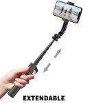 L12 Bluetooth Fernbedienung Stativ Selfie Stick Handyhalter – Bild 2