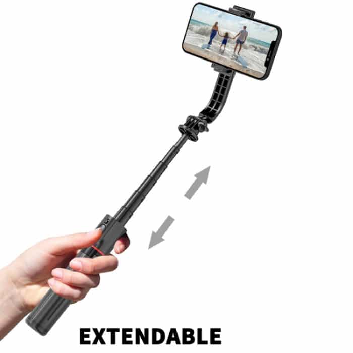 L12 Bluetooth Fernbedienung Stativ Selfie Stick Handyhalter – Bild 2