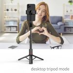 L12 Bluetooth Fernbedienung Stativ Selfie Stick Handyhalter – Bild 7