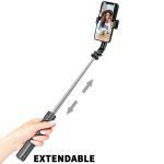 L13 Bluetooth Fernbedienung Stativ Selfie Stick Handyhalter – Bild 2
