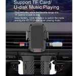 C1 Auto Bluetooth 5.0 MP3 Player FM Sender Air Outlet Handyhalter – Bild 5