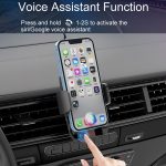 C1 Auto Bluetooth 5.0 MP3 Player FM Sender Air Outlet Handyhalter – Bild 9