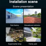 AS02 Home Security Infrarot Nachtsicht Wireless Voice Intercom Kleine Kamera – Bild 8