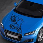 D-967 Wolf Tribe Muster Auto modifizierter dekorativer Aufkleber, D-967 – Bild 4