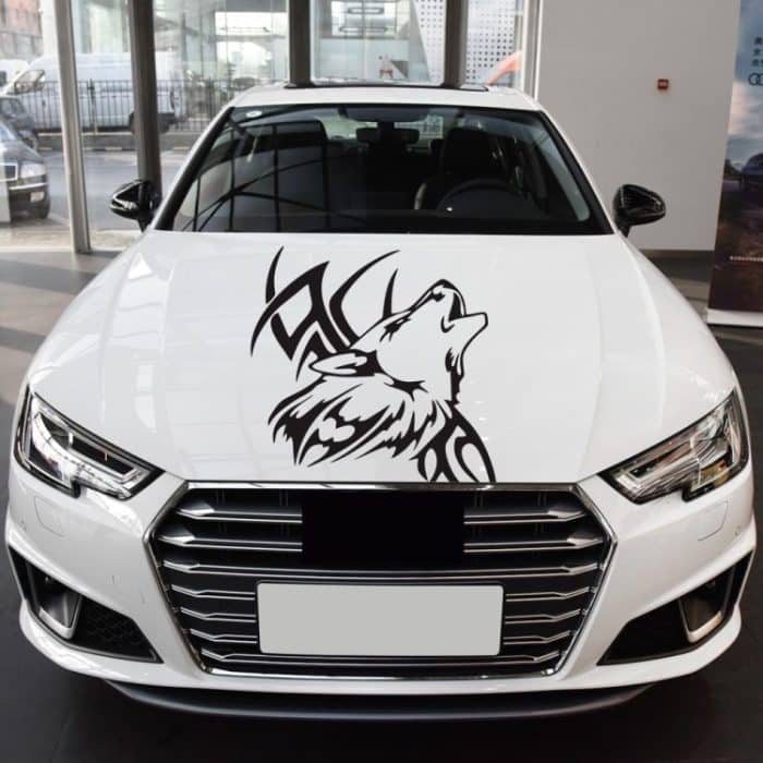 D-967 Wolf Tribe Muster Auto modifizierter dekorativer Aufkleber, D-967 – Bild 5