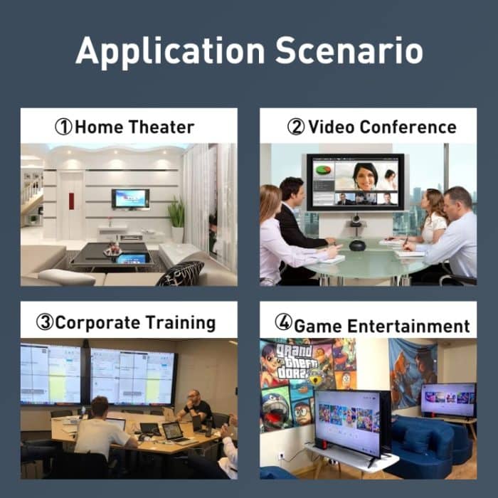 P80 8K Ultra HD DP1.4 Bidirektionaler Schalter – Bild 7