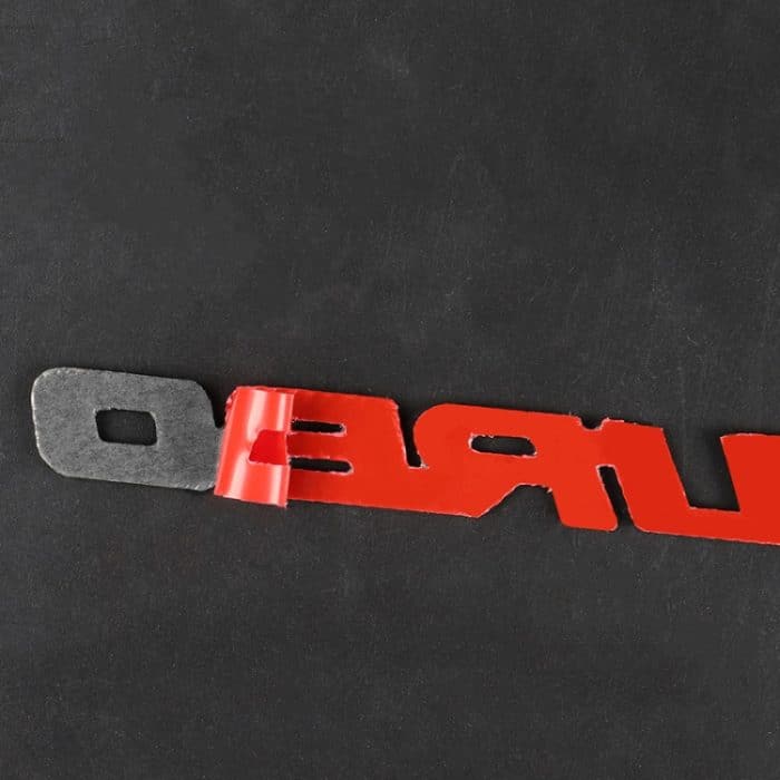 Zufällige dekorative Aufkleber für die Karbonfaser-Karosserie des Autos – Bild 4