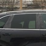 Dekorativer Aufkleber für die B-Säule aus Kohlefaser für Porsche Cayenne 2010–2017, Links- und Rechtsantrieb – Bild 5