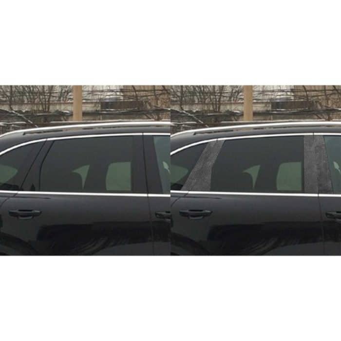 Dekorativer Aufkleber für die B-Säule aus Kohlefaser für Porsche Cayenne 2010–2017, Links- und Rechtsantrieb – Bild 6