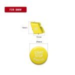 Auto Sportlenkrad M Mode Switch-Button und E Chassis Button Cover Trim für BMW 3er E90 – Bild 4